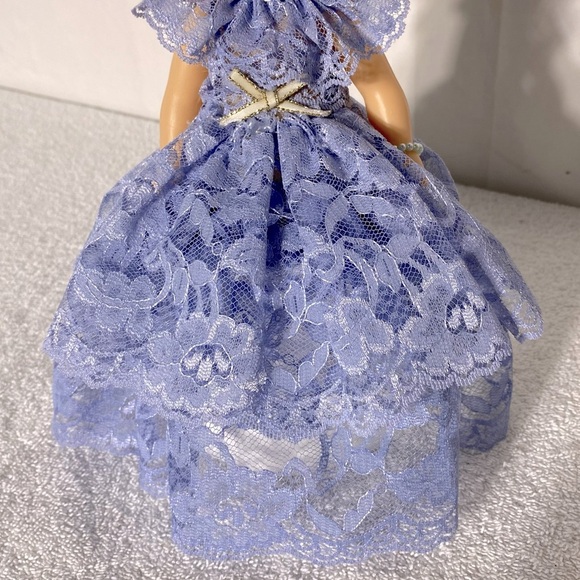 Vintage Handmade Toilet Paper Roll Cover Doll Decor - Picture 9 of 11